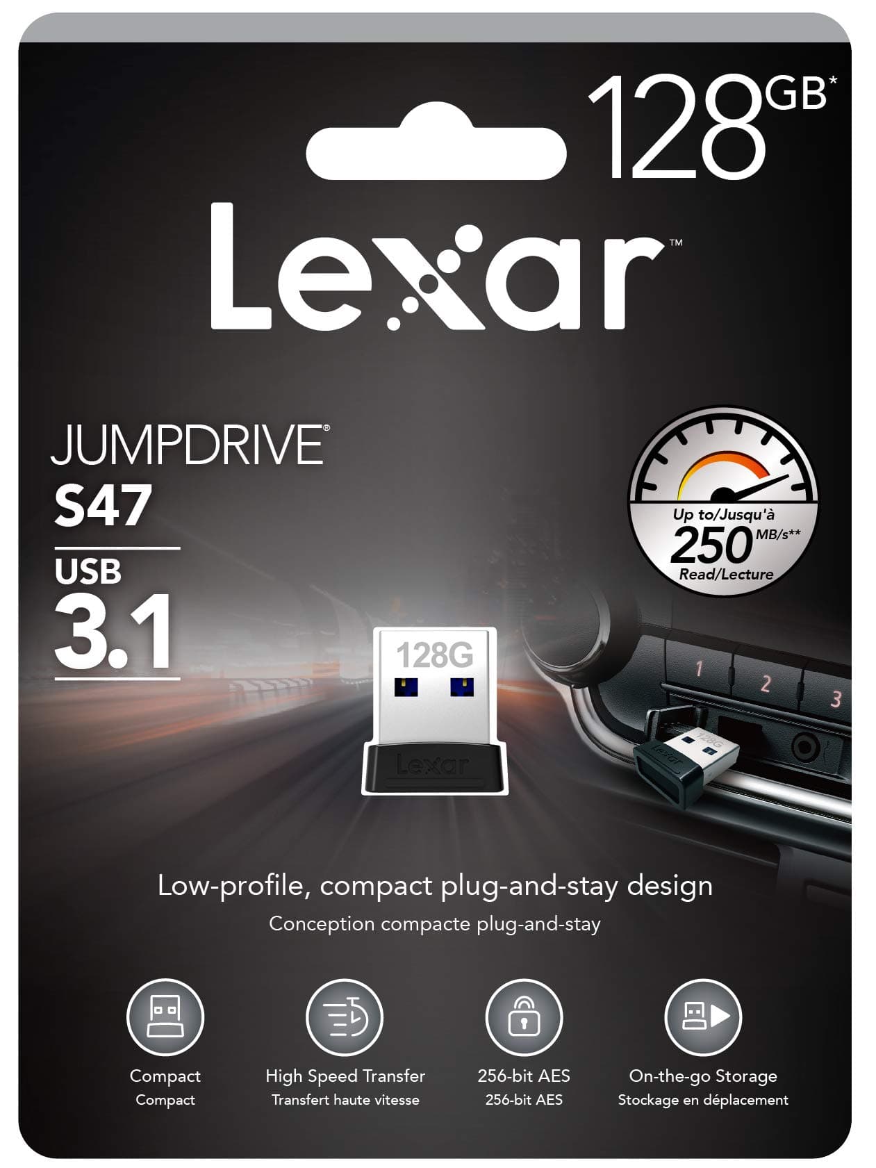 Lexar 128 GB USB Bellek LJDS47-128ABBK