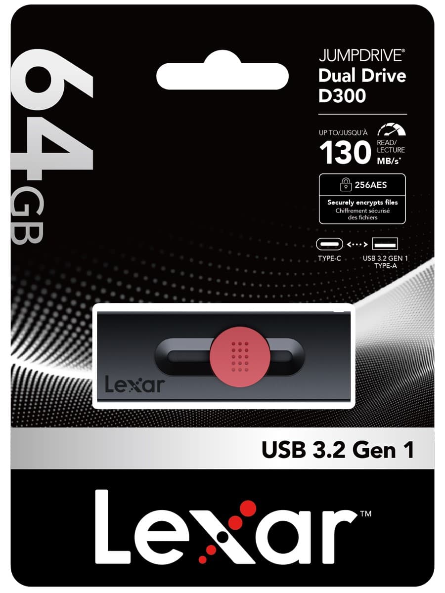 Lexar 64 GB USB Bellek LJDD300064G-BNBNG