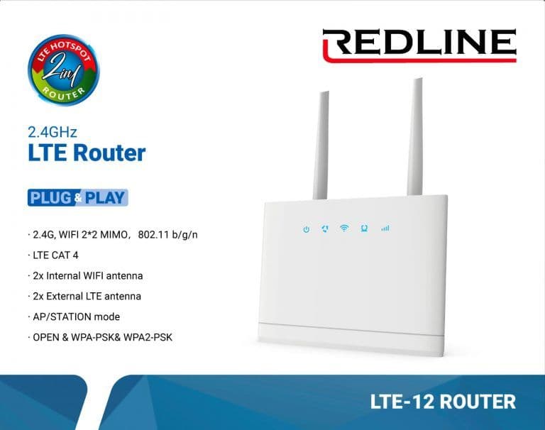 Redline LTE 12 4G LTE Router
