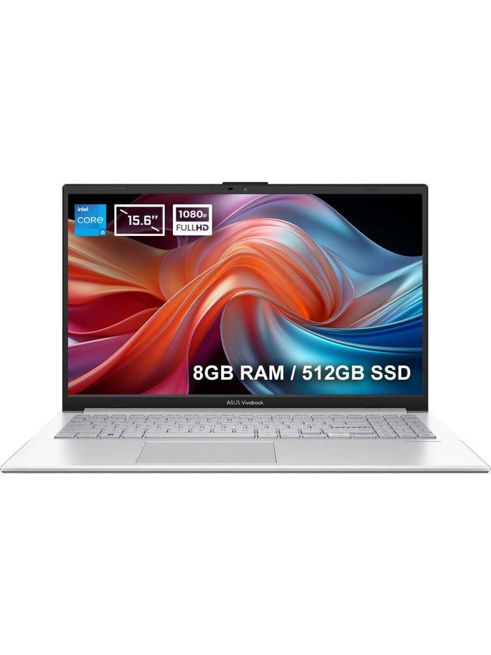 Asus Vivobook X1504VA-NJ1423 Intel Core i5-1335U 8GB DDR4 512GB SSD 15.6 inç 60Hz Full HD FreeDos