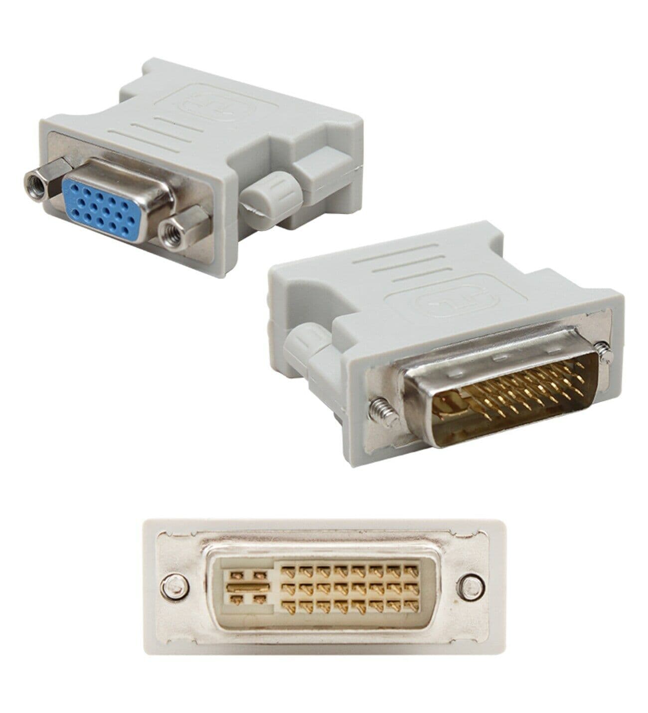 Concord DVI to VGA Dönüştürücü (DVI Erkek - VGA Dişi) DVI 24+5