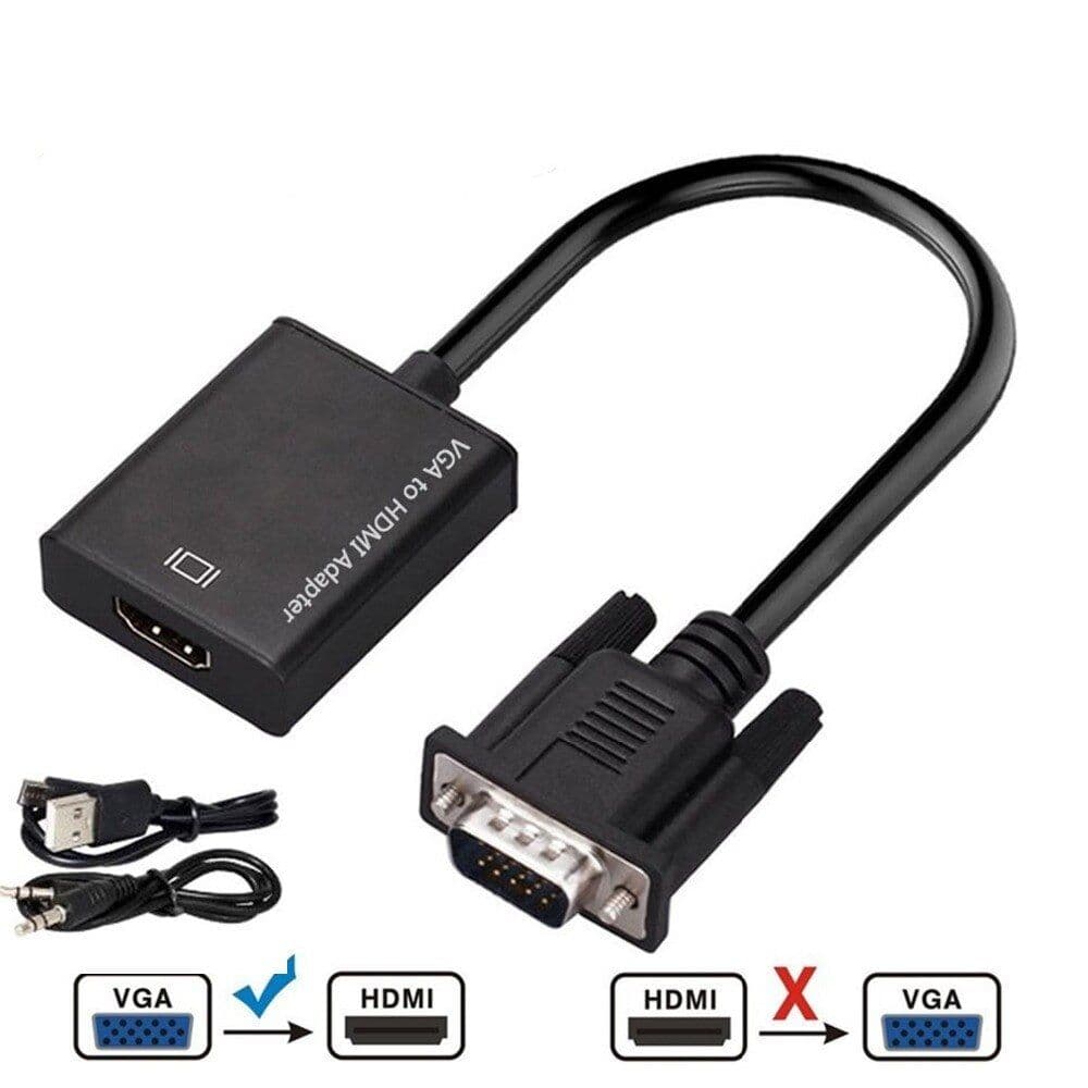 VGA to HDMI (HDTV) Adaptör