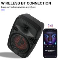 21 cm Fm Bluetooth Super Bass Höparlör Sing-E ZQS1461