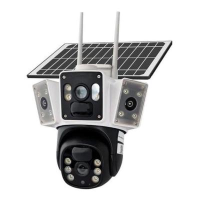 Apronx 6mp Solar 3.6 mm APX-WSP143 4g Çift Kamera 20 LED Wifi Ptz