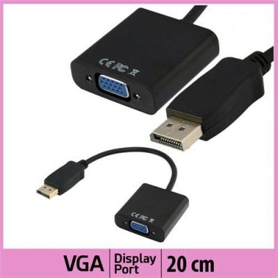 GABBLE Displayport To Vga Kablo Hdtv Pc - 20Cm