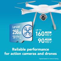 Lexar 256 GB FLY microSDXC UHS-I Hafıza Kartı