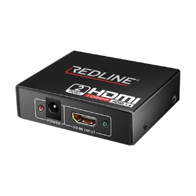 Redline 2 Port HDMI Splitter