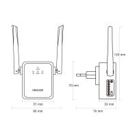Redline AC1200 Dual Band Wi-Fi Menzil Genişletici