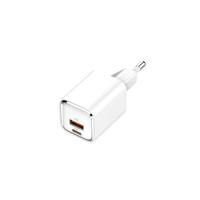 Solobu A2317C 30W USB-A/Type-C PD/QC Hızlı Şarj Aleti Beyaz
