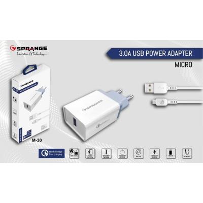SPRANGE MICRO USB CHARGER M-30