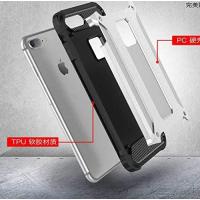 Zore Apple iPhone 7 Plus Kılıf Zore Crash Zırh Tipi Koruyucu Çift Katmanlı Silikon Kapak
